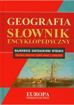 Geografia Słownik Encyklopedyczny