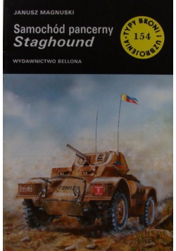 Typy Broni i uzbrojenie Tom 154 Samochód pancerny Staghound