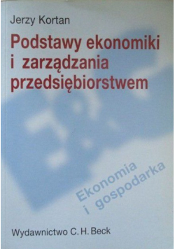 Podstawy ekonomiki i zarządzania przedsiębiorstwem