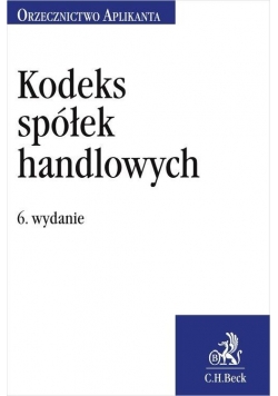 Kodeks spółek handlowych w.6