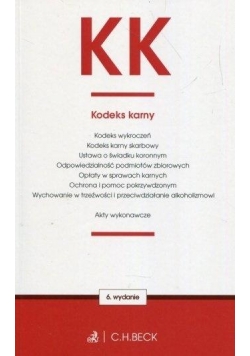 Kodeks karny oraz ustawy towarzyszące w.6