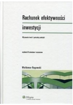 Rachunek efektywności inwestycji