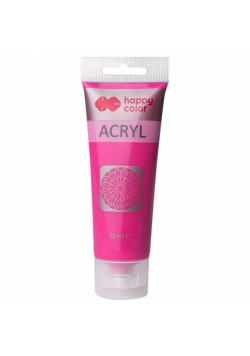 Farba akrylowa 75ml viva magenta HAPPY COLOR