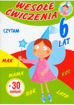 Wesołe ćwiczenia Czytam 6 lat