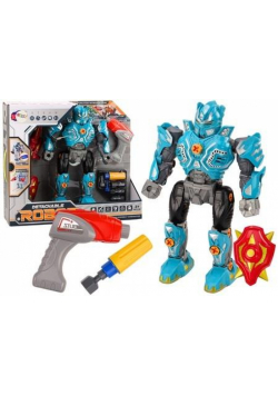 Robot do skręcania światła dźwięk turkusowy