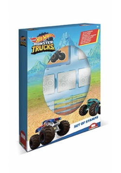 Hot Wheels - Pieczątki 4szt