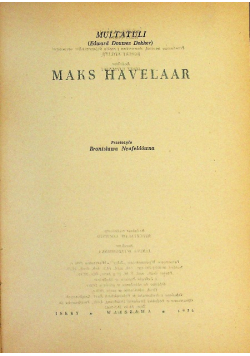 Multatuli