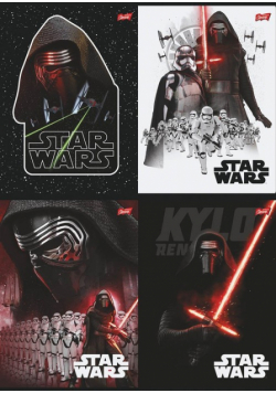 Zeszyt A5 Star Wars w kratkę 60 kartek mix