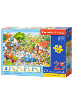 Puzzle liczenie na farmie