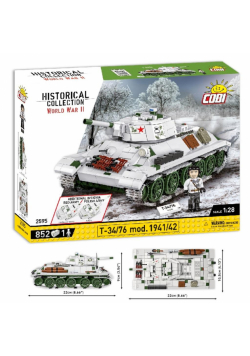 Historical Collection T-34/76 mod 1941/42 2 in1