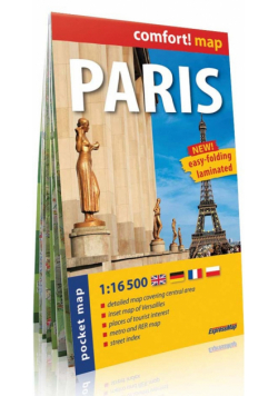 Paris plan miasta 1:16 500