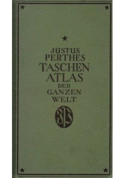 Justus Perthes taschen atlas der ganzen welt 1943 r.