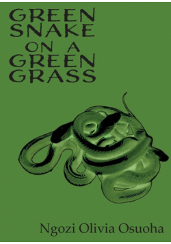 Green Snake on a Green Grass