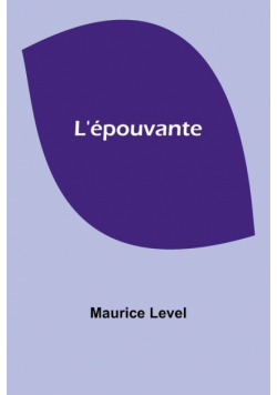 L'épouvante