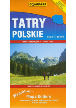 Tatry Polskie Mapa turystyczna