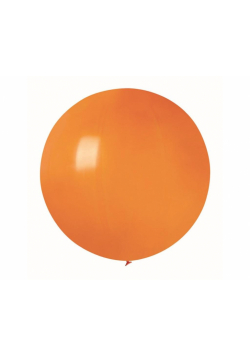 Balon gigant pastel kula pomarańczowa 0.75m