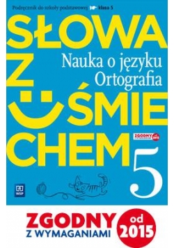 J.Polski SP  5 Słowa z uśmiechem Podr. nauka o jęz