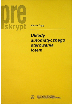 Układy automatycznego sterowania lotem
