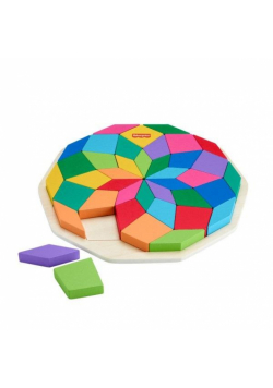 Fisher Price. Mandala drewniana układanka