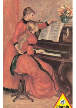 Puzzle Piatnik Renoir, Lekcja gry na pianinie 1000