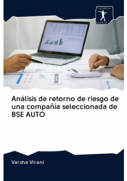 Análisis de retorno de riesgo de una compañía seleccionada de BSE AUTO