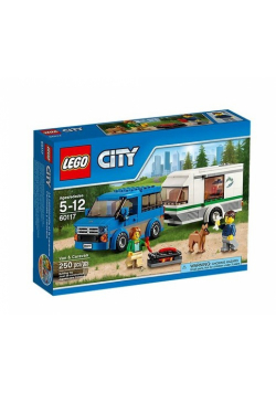 Lego City Van z przyczepą kampingową