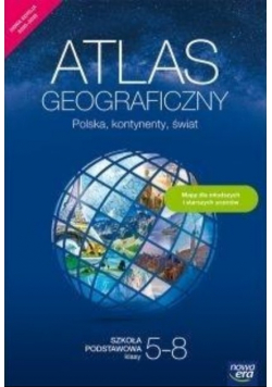 Atlas geograficzny Polska  kontynenty świat