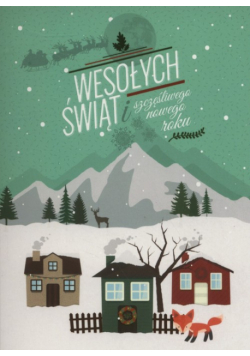 Karnet Wesołych świąt Miasto
