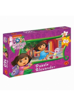 Puzzle 160 Dora poznaje świat Wesoły spacer