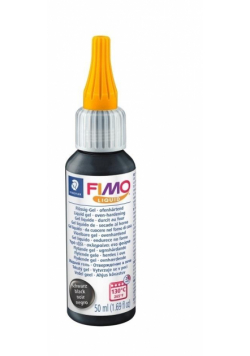 Żel termoutwardzalny Fimo 50ml czarny