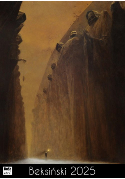 Kalendarz Beksiński 2025 wzór 4
