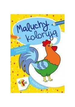 Maluchy kolorują zwierzęta domowe