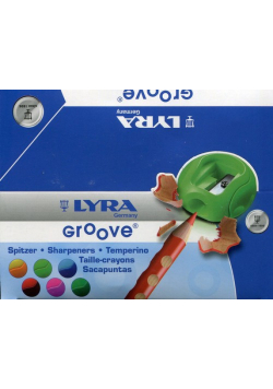Lyra Temperówka Groove 24 sztuki