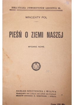 Pieśń o ziemi naszej