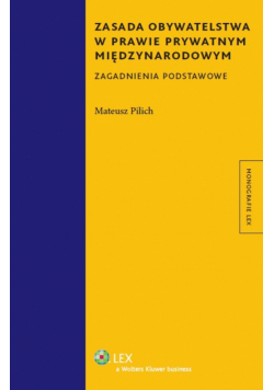 Zasada obywatelstwa w prawie prywatnym międzynarodowym