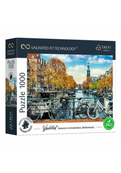 Puzzle 1000 Autumn in Amsterdam, Netherlands