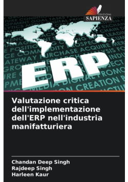 Valutazione critica dell'implementazione dell'ERP nell'industria manifatturiera