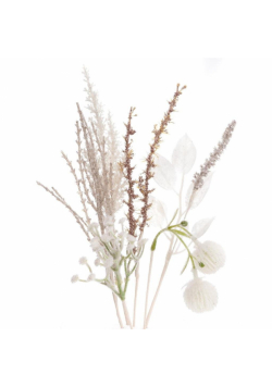 Gałazki boho neutralne 26cm 6szt