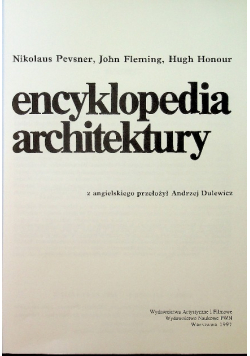 Encyklopedia architektury