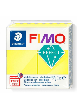 Masa termoutwardzalna Fimo 57g neon żółty