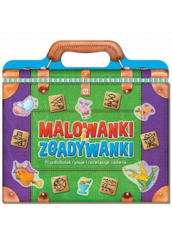 Malowanki i zgadywanki Przedszkolak rysuje i rozwiązuje zadania