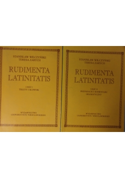 Rudimenta latinitatis, cz. 1-2