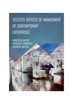 Selected aspects of management of contemporary enterprises