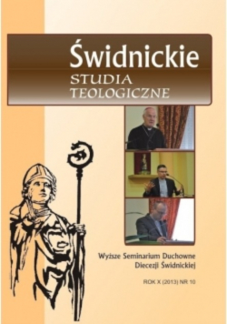 Świdnickie studia teologiczne nr 10/rok X 2013