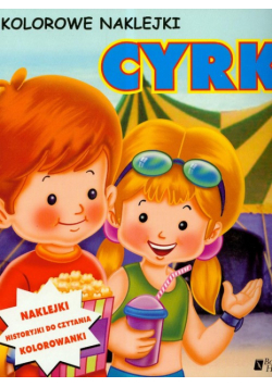 Kolorowe naklejki Cyrk
