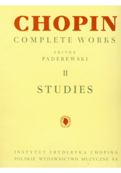 Chopin Complete Works II Etiudy