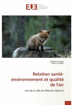 Relation santé-environnement et qualité de l'air