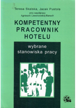Kompetentny pracownik hotelu