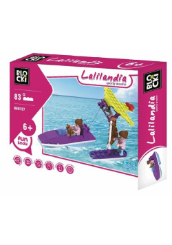 Klocki Blocki Lalilandia 83 elementy Sporty wodne