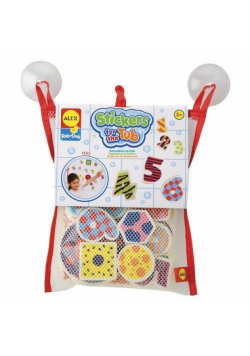 Piankowe puzzle do kąpieli Cyferki